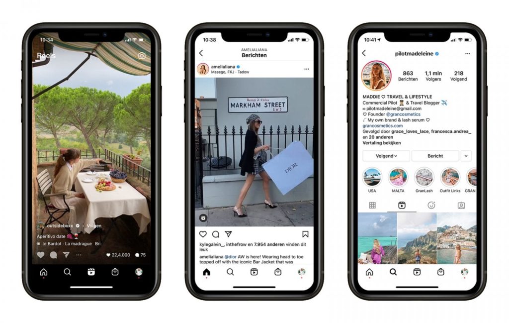 Instagram updates: Shopping, Reels & Guides Trend in 2022 - Social Media - Lorelei Web