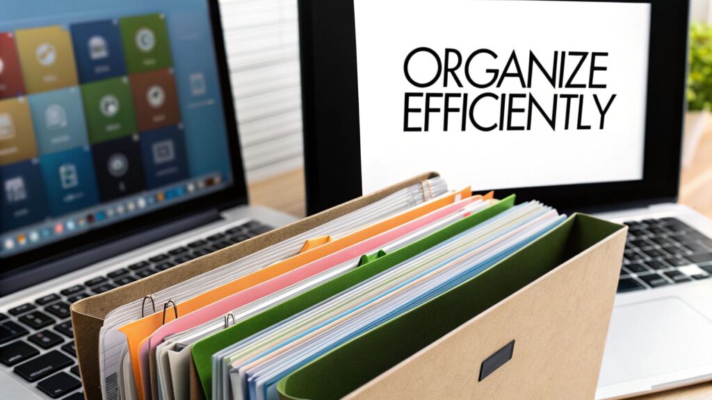 The Ultimate Guide to Digital File Organization System + 10 Free Tools in 2025 - Productivity & Planning - Lorelei Web