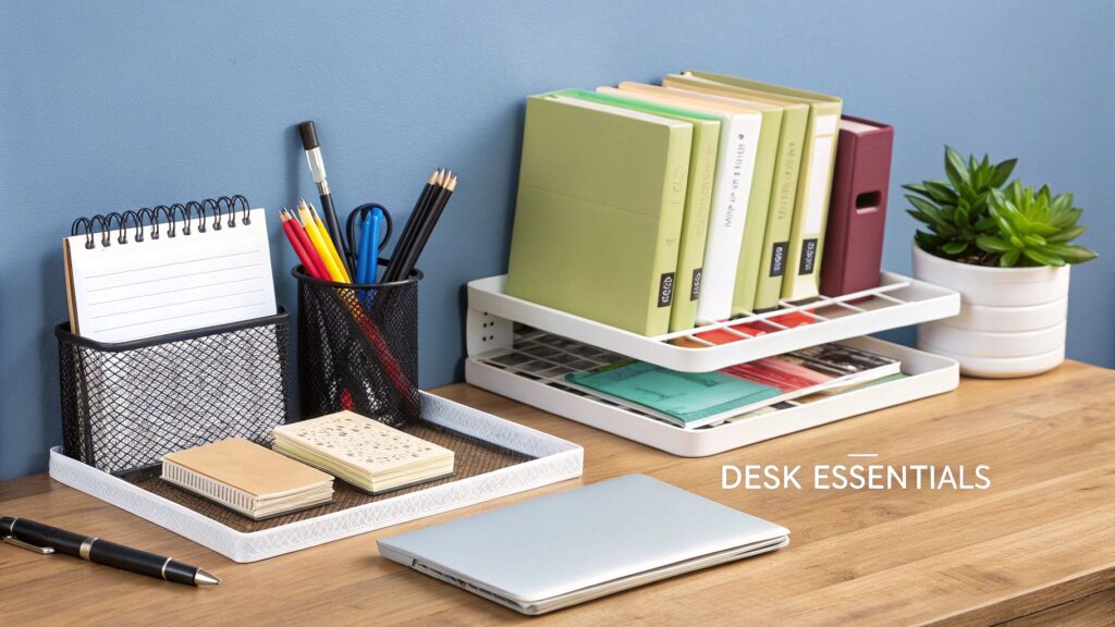 15 Home Office Organization Tips That Actually Work in Real Life - Personal Growth - Lorelei Web