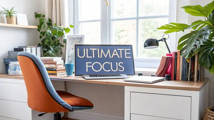 Top Work From Home Productivity Tips for Ultimate Focus - Productivity & Planning - Lorelei Web